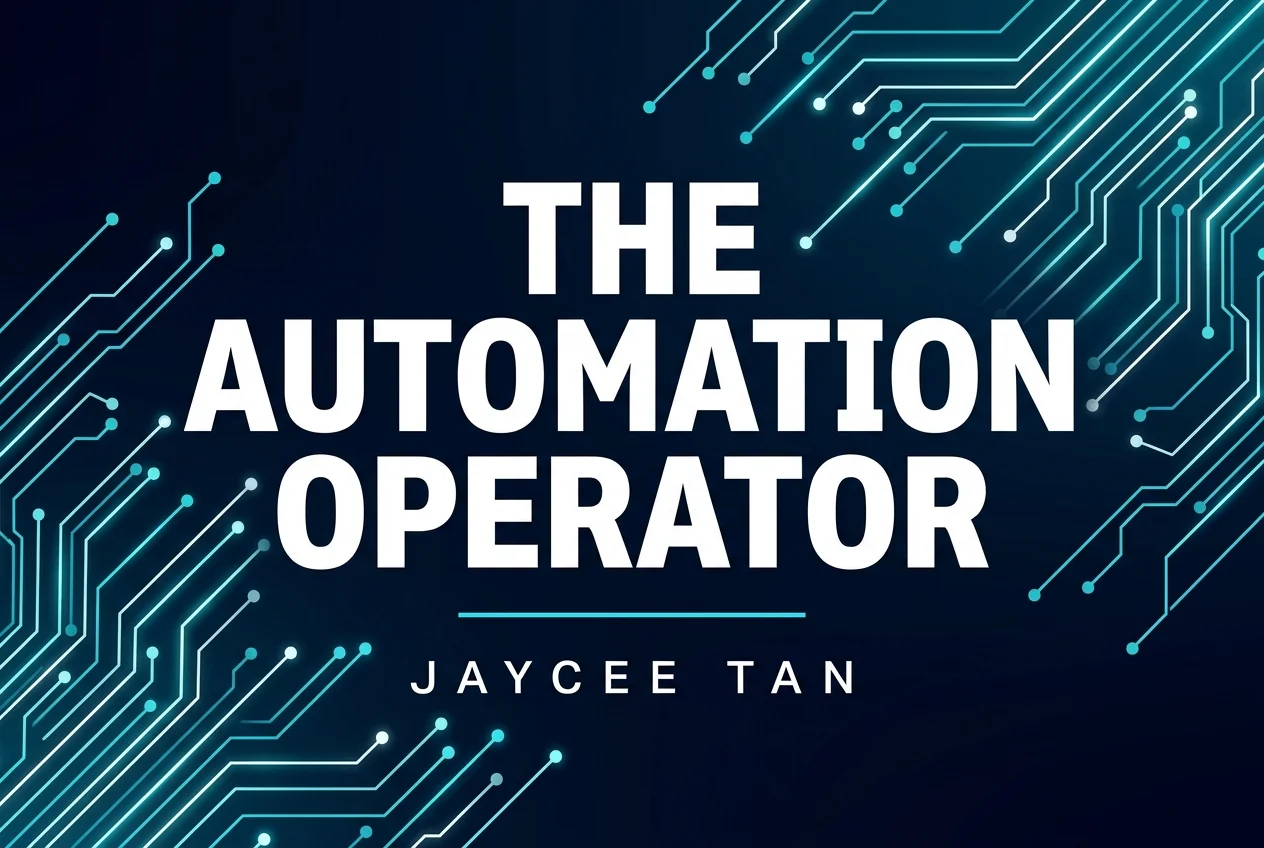 The Automation Operator — Jaycee Tan